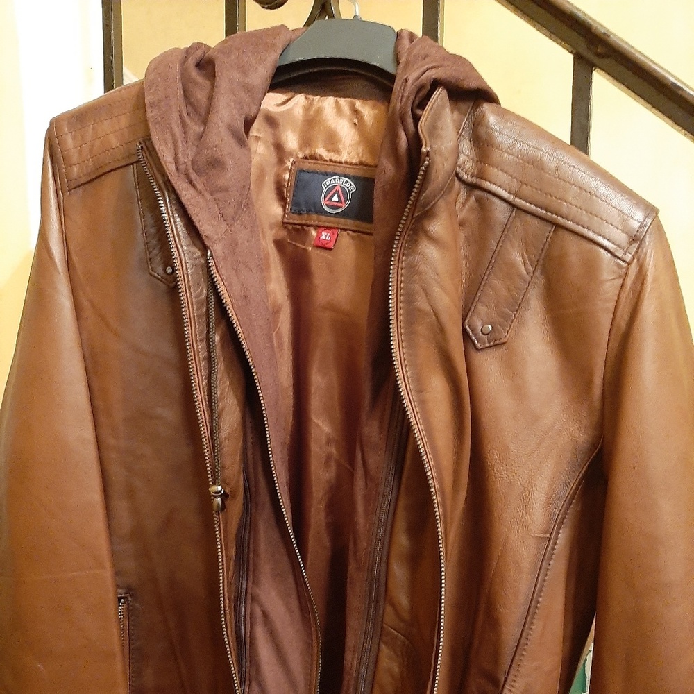 Brand New IPARELDE BUTTER SOFT LEATHER JACKET